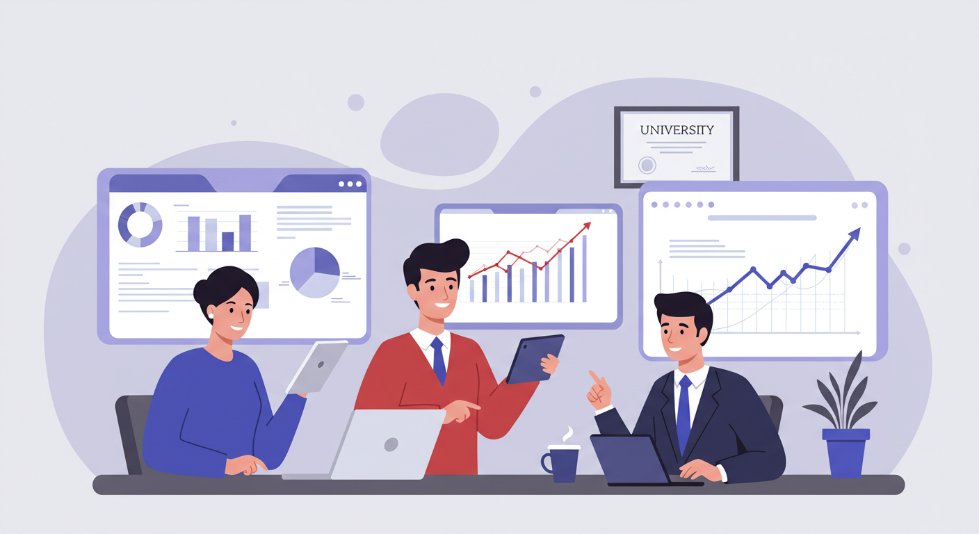 charts and graphs illustration