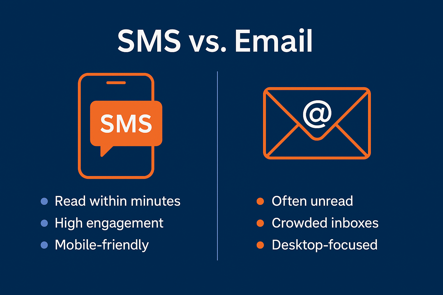 sms vs email