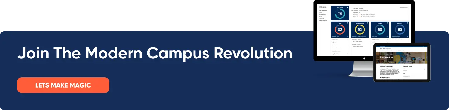 Join The Modern Campus Revolution