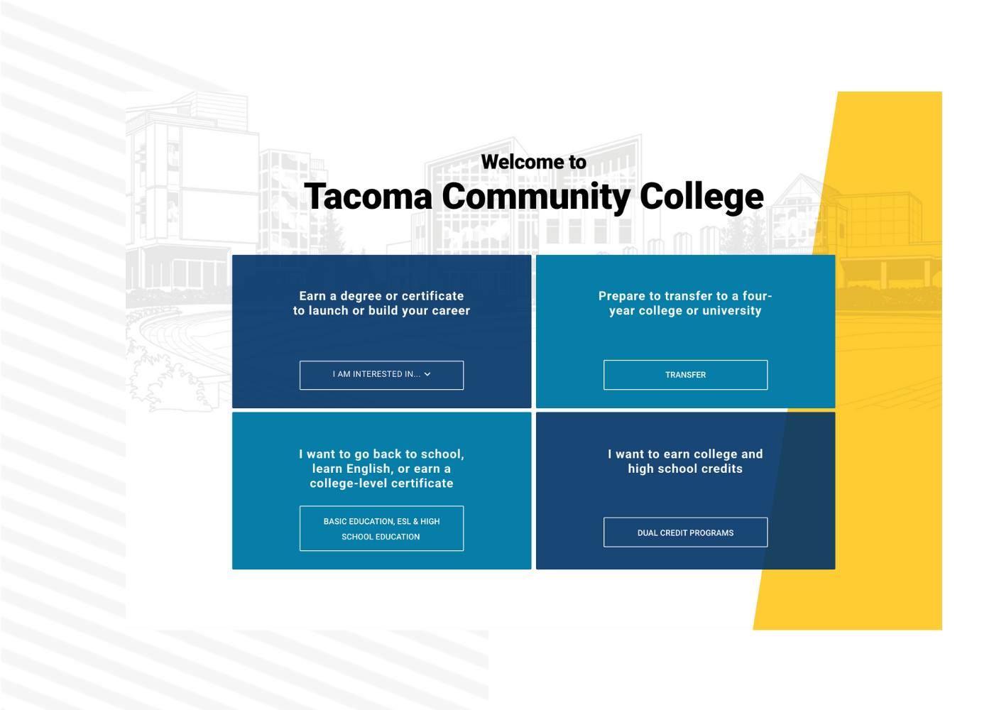 Tacoma Community College is a Modern Campus Customer
